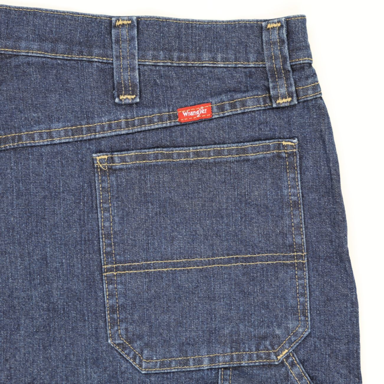 Wrangler Vintage Blue Denim Shorts 40 Inch Waist 10 Inch Inseam Cotton Mens