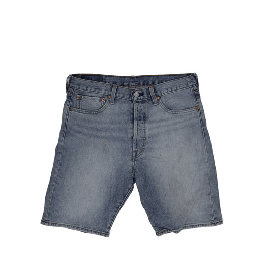 Levi's 501 Classic Light Blue Denim Shorts W33 100% Cotton