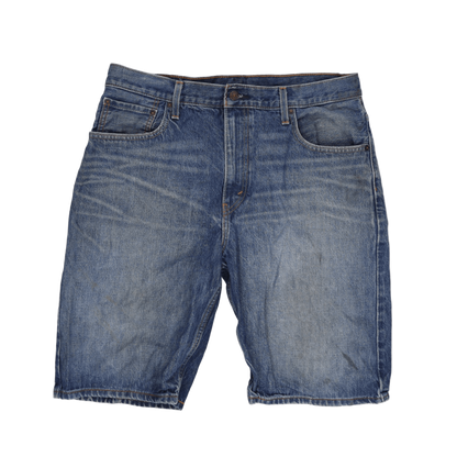 Levi's 569 Loose Fit Denim Shorts Blue W34 100 Cotton Vintage