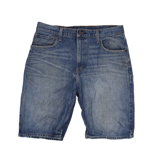 Levi's 569 Loose Fit Denim Shorts Blue W34 100 Cotton Vintage