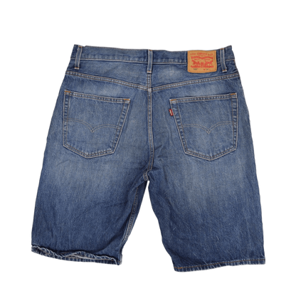 Levi's 569 Loose Fit Denim Shorts Blue W34 100 Cotton Vintage