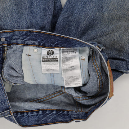 Levi's 550 Waterless Blue Denim Shorts W33 Cotton Vintage