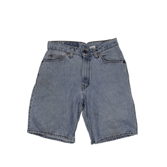 Levi's 560 Vintage Light Blue Denim Shorts Relaxed Fit W29 Cotton