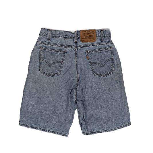 Levi's 560 Vintage Light Blue Denim Shorts Relaxed Fit W29 Cotton