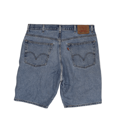 Levi's 505 Regular Fit Denim Shorts Light Blue W38 L Vintage 100 Cotton