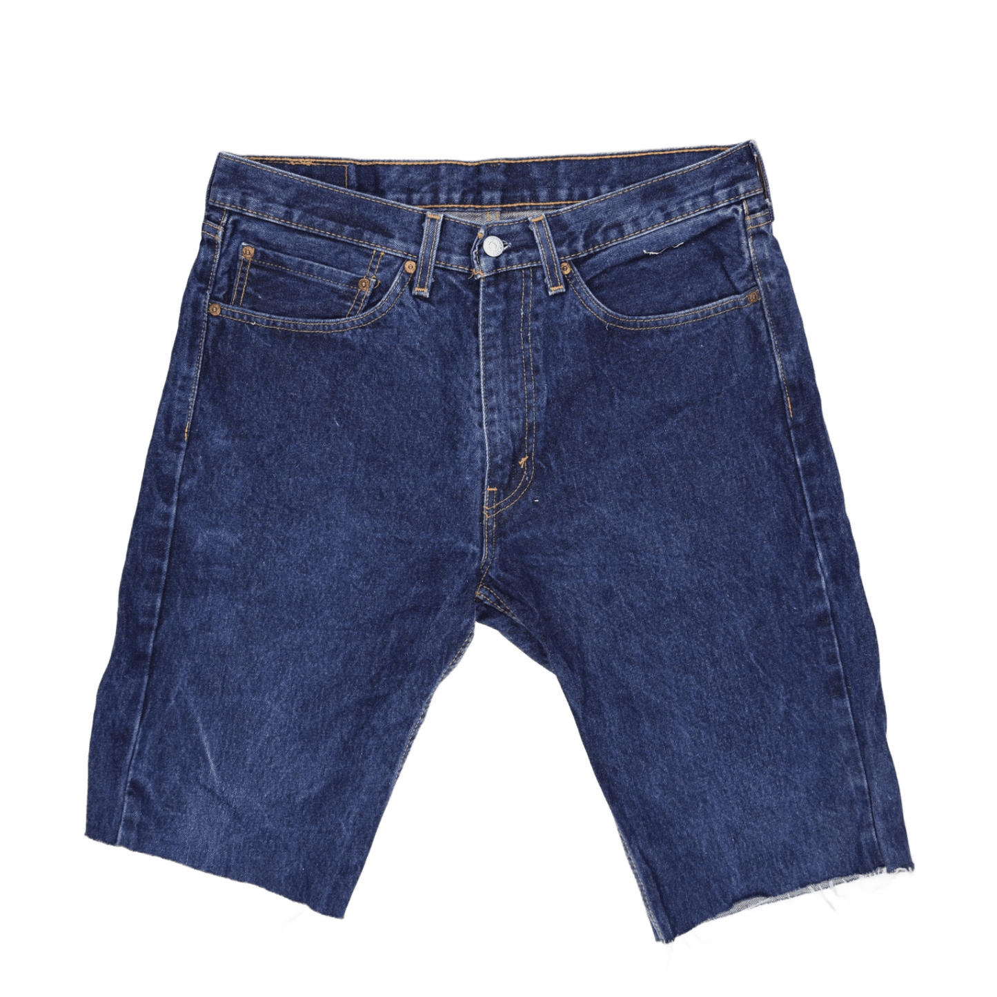 Levi's 505 Vintage Men's Denim Shorts Blue W34 Cotton 9 In Inseam