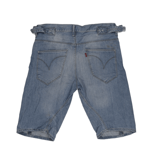 Levi's Engineered Jeans Light Blue Denim Casual Shorts Size Medium Vintage