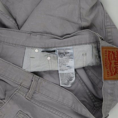 Levi's 505 Grey Denim Shorts W36 9 In Inseam 100 Percent Cotton Men's Clothing