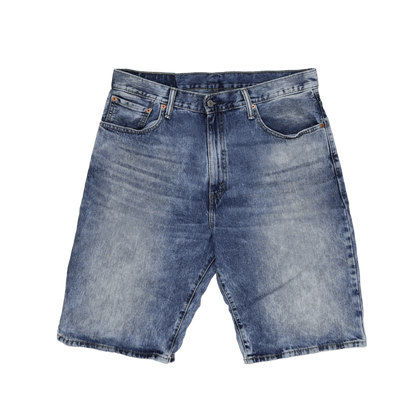 Levi's 569 Men's Relaxed Fit Blue Denim Shorts W34 Cotton Vintage