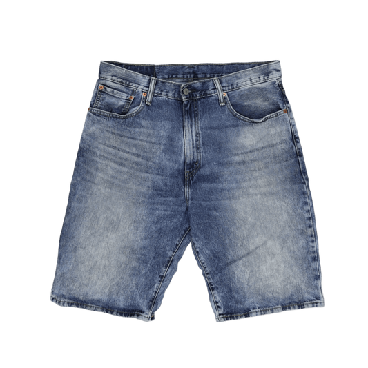 Levi's 569 Men's Relaxed Fit Blue Denim Shorts W34 Cotton Vintage