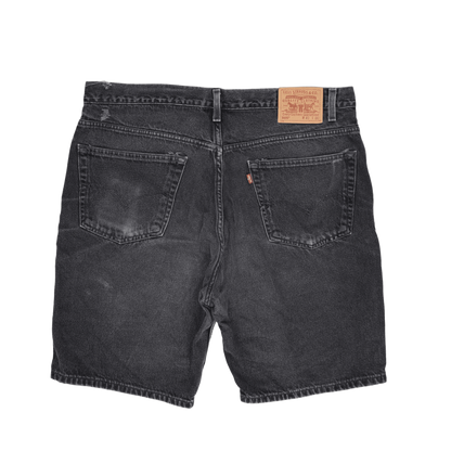Levi's 505 Vintage Black Denim Shorts W40 Cotton Men's