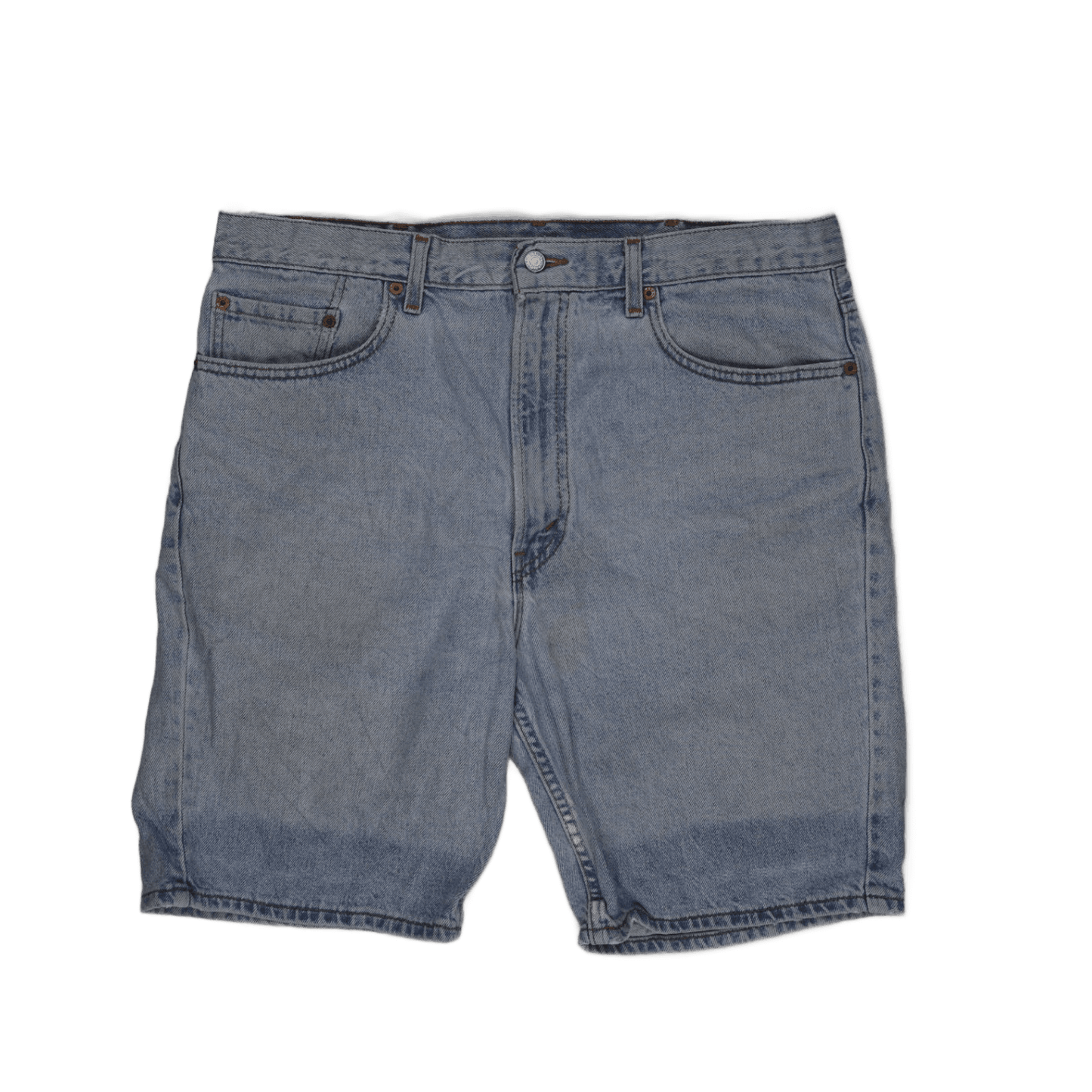 Levi's 505 Vintage Light Blue Denim Shorts W38 L 100 Cotton