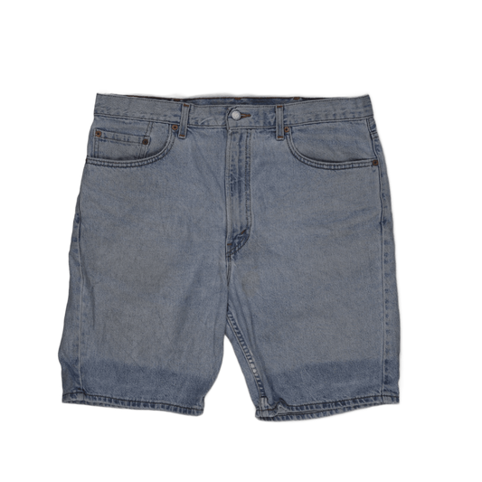 Levi's 505 Vintage Light Blue Denim Shorts W38 L 100 Cotton