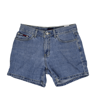 Tommy Hilfiger Vintage Blue Denim Shorts W32 100 Cotton