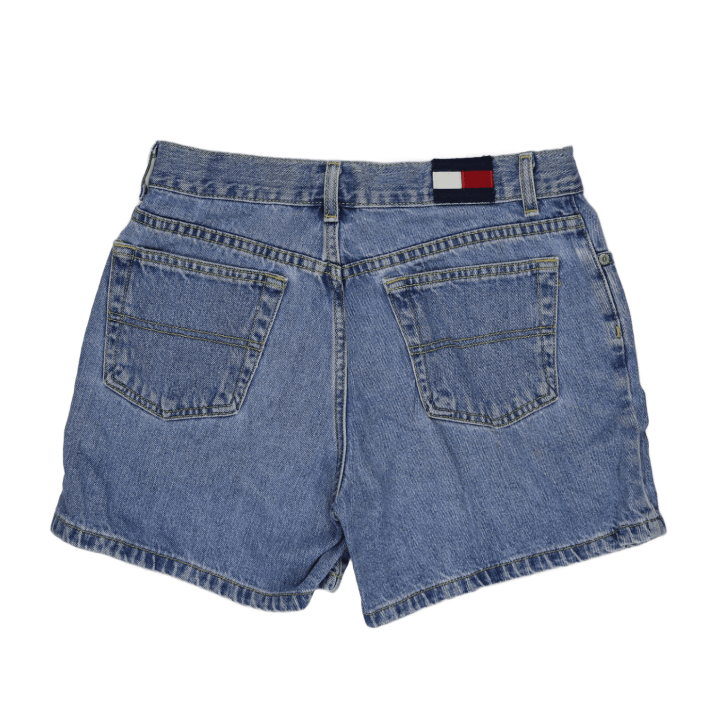 Tommy Hilfiger Vintage Blue Denim Shorts W32 100 Cotton