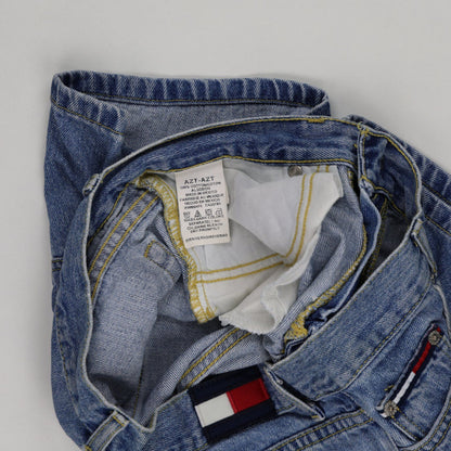 Tommy Hilfiger Vintage Blue Denim Shorts W32 100 Cotton