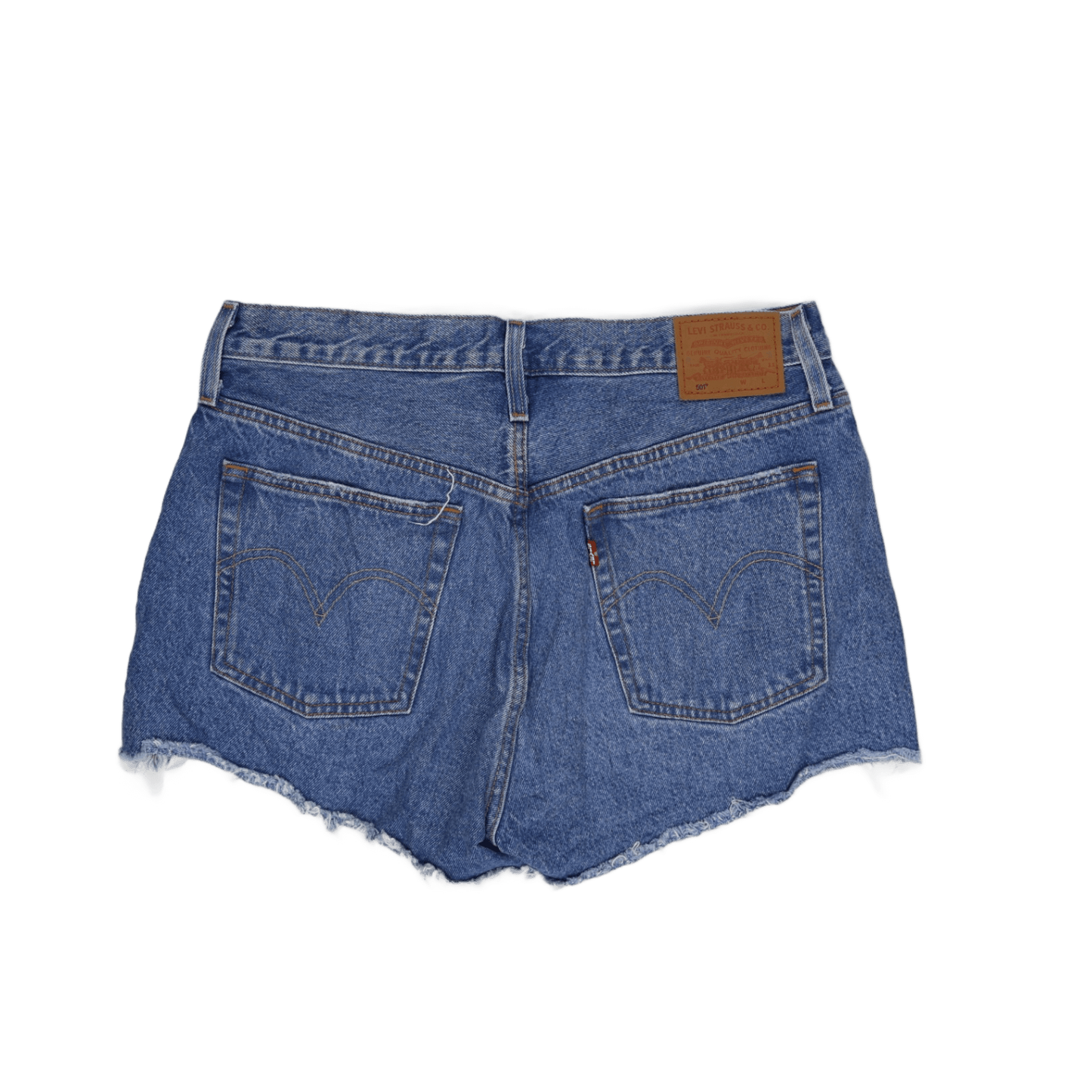 Levi's 501 Denim Cut-Off Shorts for Women Blue Size 27