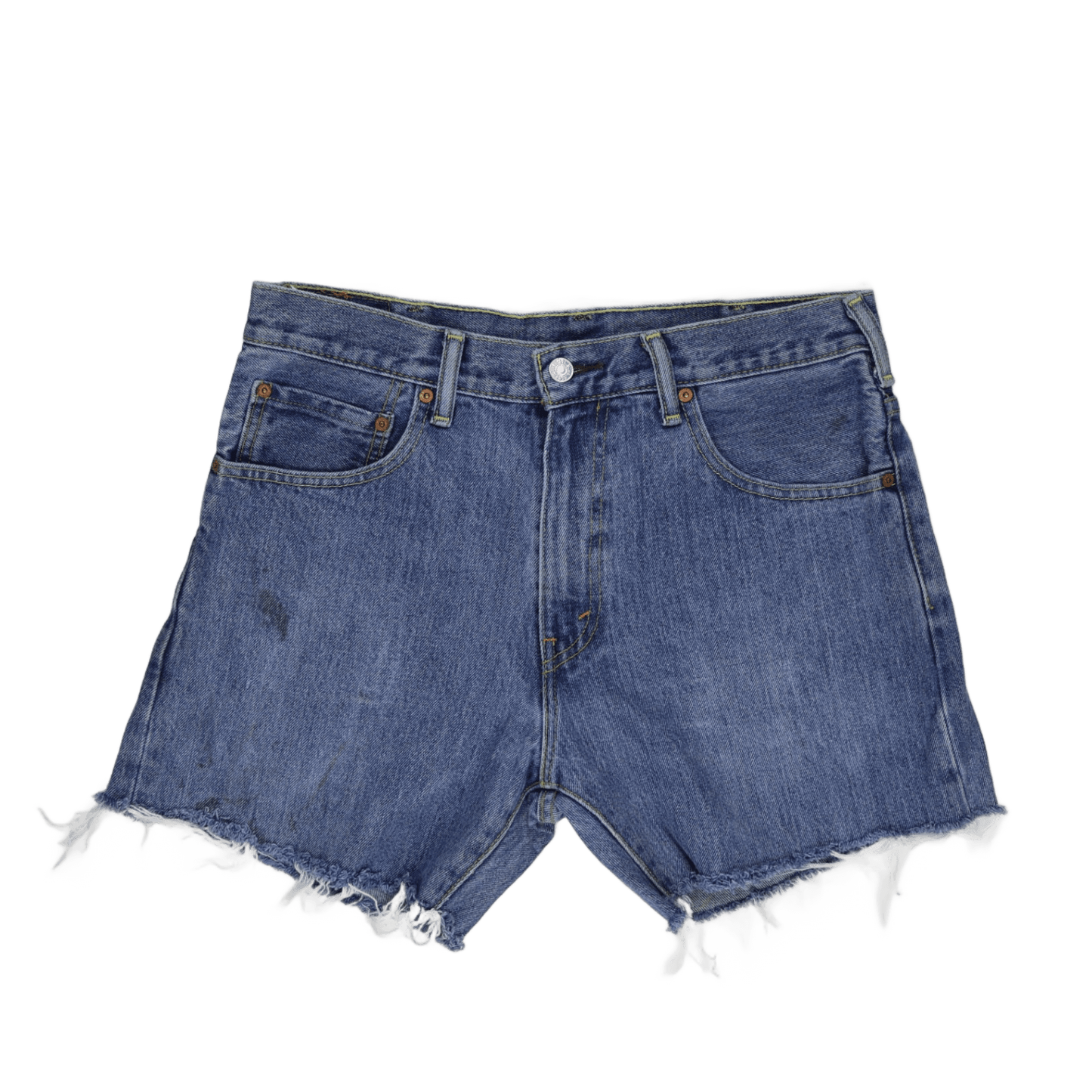 Levi's 517 Vintage Denim Cut-Off Shorts Blue W33 L34 Cotton