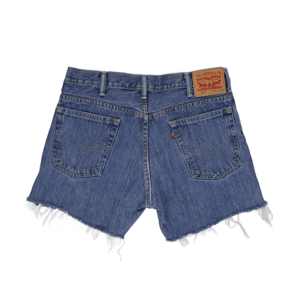 Levi's 517 Vintage Denim Cut-Off Shorts Blue W33 L34 Cotton