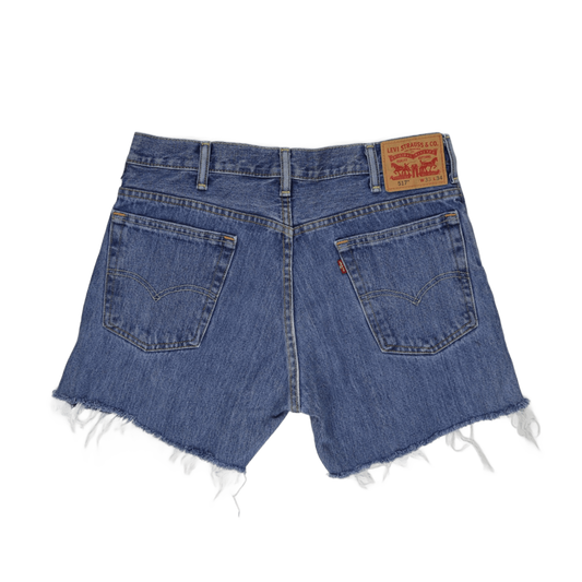 Levi's 517 Vintage Denim Cut-Off Shorts Blue W33 L34 Cotton
