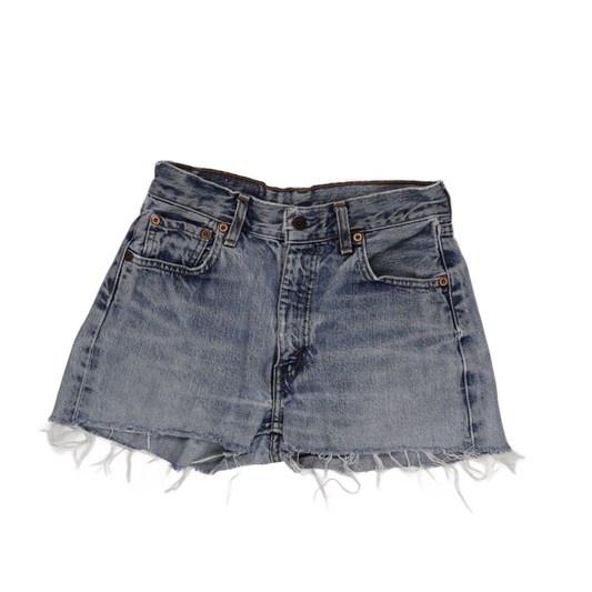 Levi's Vintage Denim Shorts Blue W24 Cotton 6 Inseam