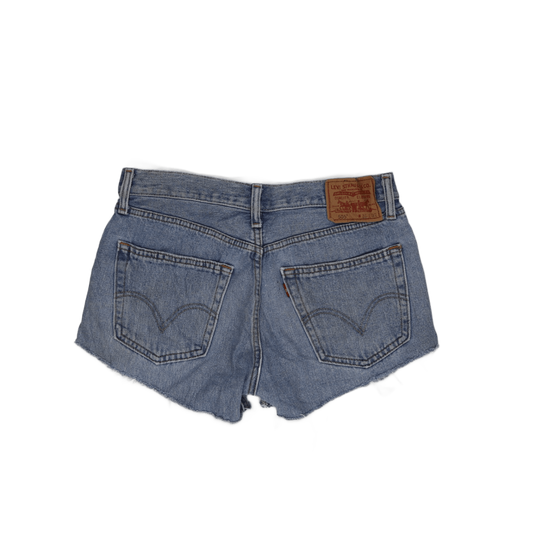 Levi's 505 Vintage Cut-Off Denim Shorts Blue W31 100% Cotton