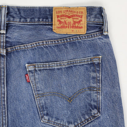 Levi's 501 Vintage Blue Denim Shorts W31 6 Inch Inseam Cotton Unisex