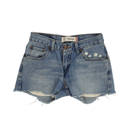 Levi's 527 Vintage Denim Shorts Women's Blue W28 L23 100% Cotton