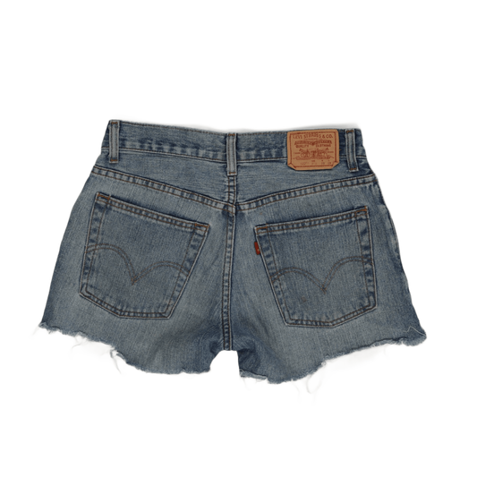 Levi's 527 Vintage Denim Shorts Women's Blue W28 L23 100% Cotton