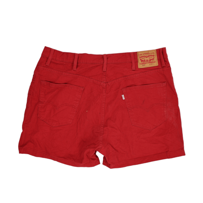 Levi's 569 Red Denim Shorts W40 100 Cotton Vintage
