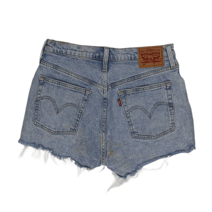 Levi's 501 High Waisted Vintage Blue Denim Shorts W31 100% Cotton