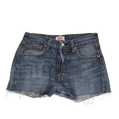 Levi's 501 Vintage Cut-off Denim Shorts Blue W30 100 Cotton