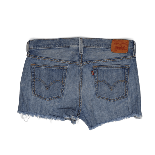 Levi's 501 Vintage Blue Denim Cut-Off Shorts Women's Size 26 100% Cotton