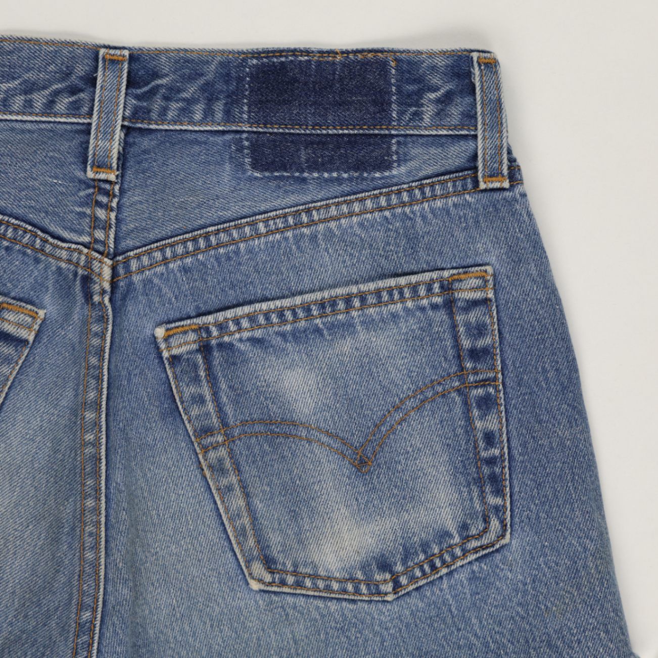 Levi's 501 Vintage Women's Blue Denim Shorts W29 L36 Cotton Casual