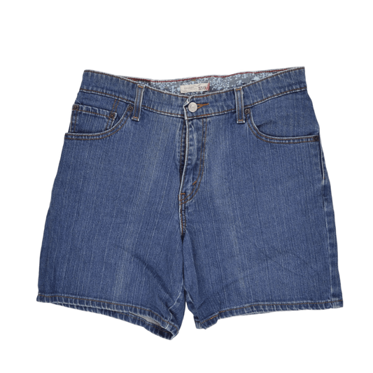 Levi's 550 Women's Relaxed Denim Shorts Blue Size 10 Cotton Vintage