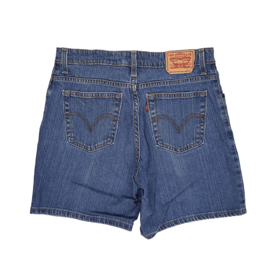 Levi's 550 Women's Relaxed Denim Shorts Blue Size 10 Cotton Vintage