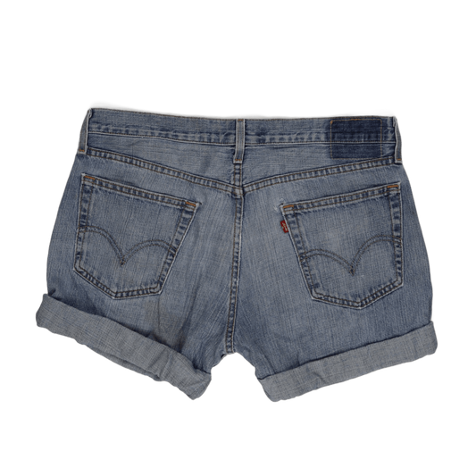 Levi's 529 Low Rise Straight Denim Shorts Blue W34 Cotton Preloved