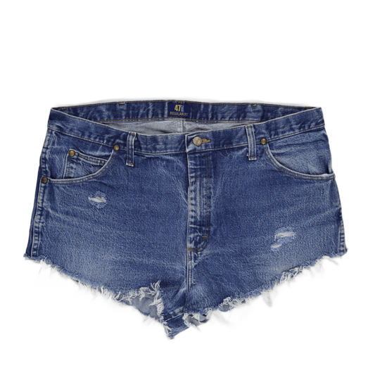 Wrangler Vintage Blue Cut Off Denim Shorts Size 47 Cotton Denim Womens