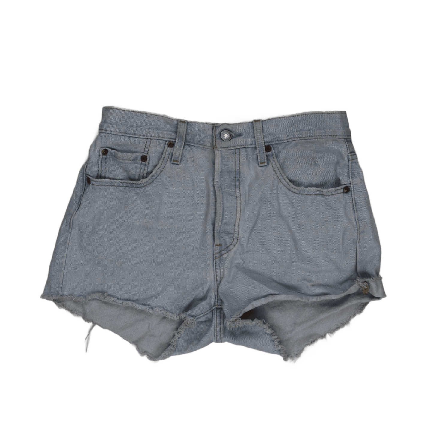 Levi's 501 Waterless Light Blue Denim Shorts W31 100% Cotton