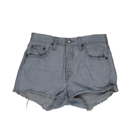 Levi's 501 Waterless Light Blue Denim Shorts W31 100% Cotton