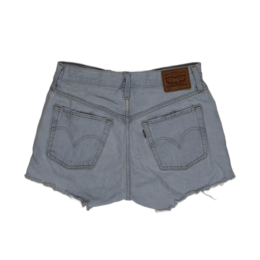 Levi's 501 Waterless Light Blue Denim Shorts W31 100% Cotton