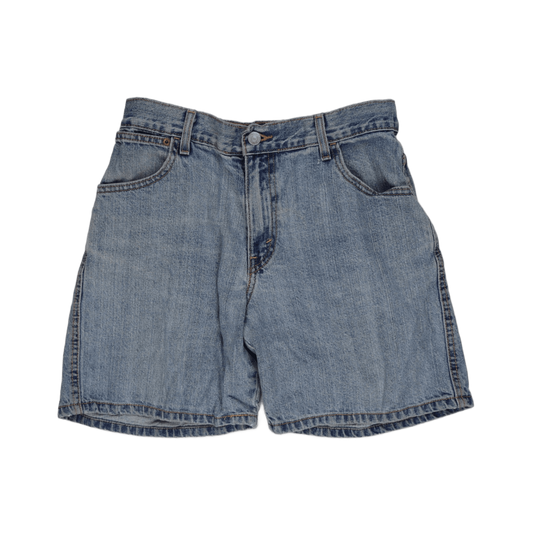 Levi's 550 Relaxed Fit Vintage Denim Shorts Light Blue Size 6 100% Cotton
