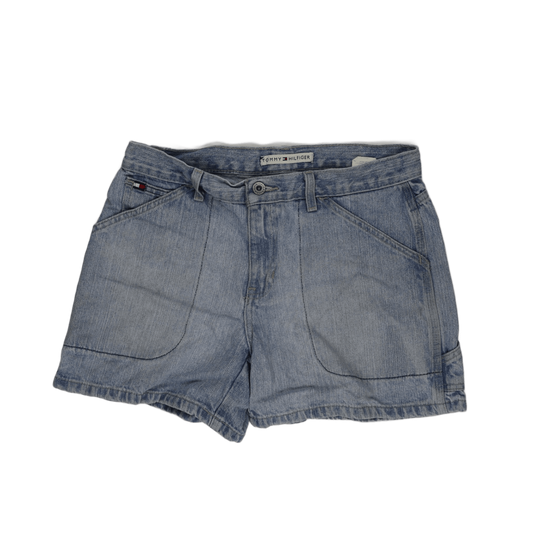 Tommy Hilfiger Women's Denim Shorts Blue Size 8 Waist 30 Inches 100% Cotton