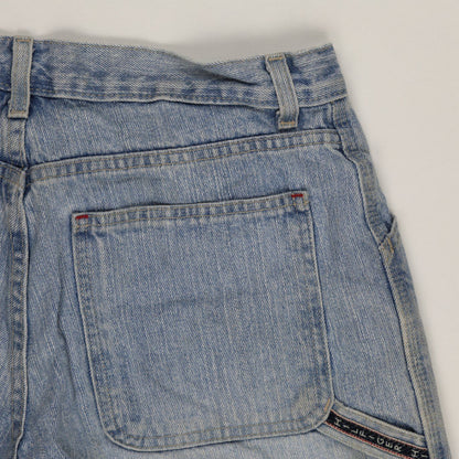 Tommy Hilfiger Women's Denim Shorts Blue Size 8 Waist 30 Inches 100% Cotton