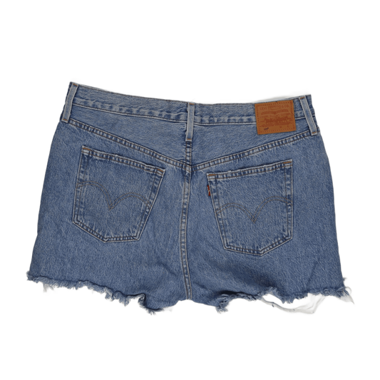 Levi's 501 Vintage Denim Shorts Blue W31 Cotton Women's Size 12 UK