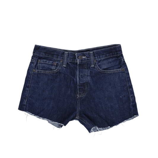 Levi's 562 Women's Vintage High Rise Denim Shorts Blue Size 28 100% Cotton