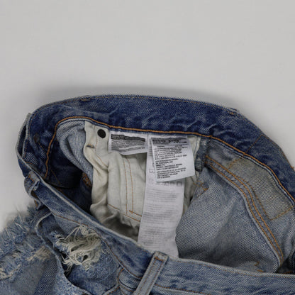 Levi's 505C Vintage Light Blue Denim Shorts W34 Cotton Casual