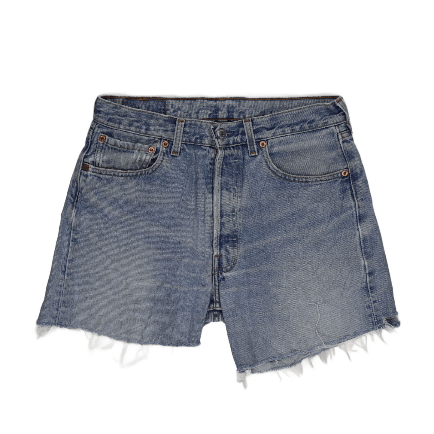 Levi's 501 Vintage Denim Cut-Off Shorts Blue W32 100% Cotton