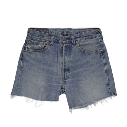 Levi's 501 Vintage Denim Cut-Off Shorts Blue W32 100% Cotton