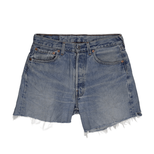Levi's 501 Vintage Denim Cut-Off Shorts Blue W32 100% Cotton